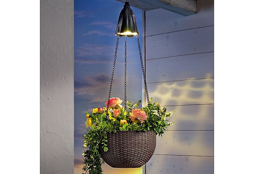 HTI-Living Blumenampel Blumenampel Nessa Rattanoptik Braun (Stück, 1 St., 1 günstig online kaufen