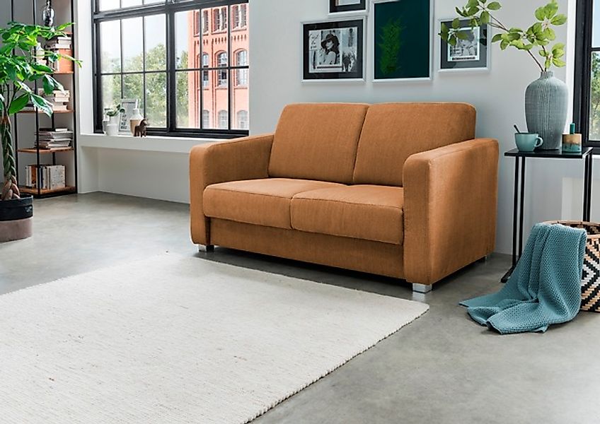 INOSIGN Schlafsofa »Mia Problemlöser Sofa, Einzelauszug, Bettsofa, zeitlos günstig online kaufen