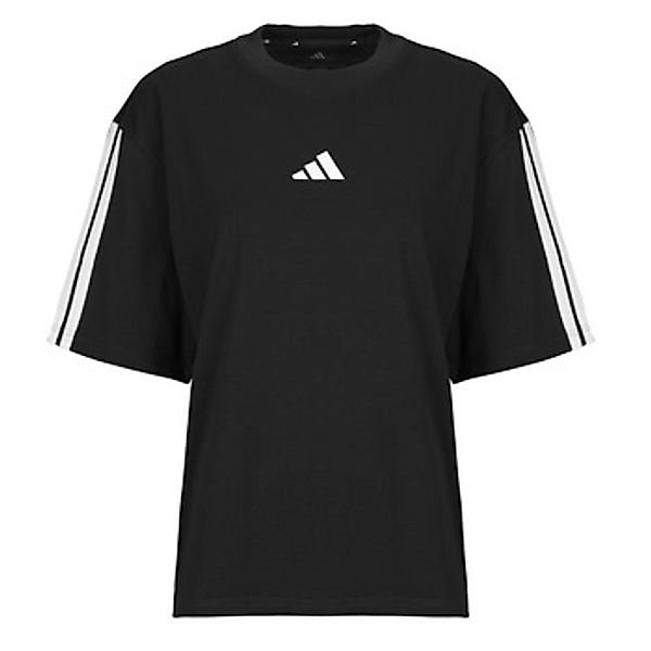 adidas Sportswear T-Shirt "ESSENTIALS 3-STREIFEN BOYFRIEND" lockere Passfor günstig online kaufen