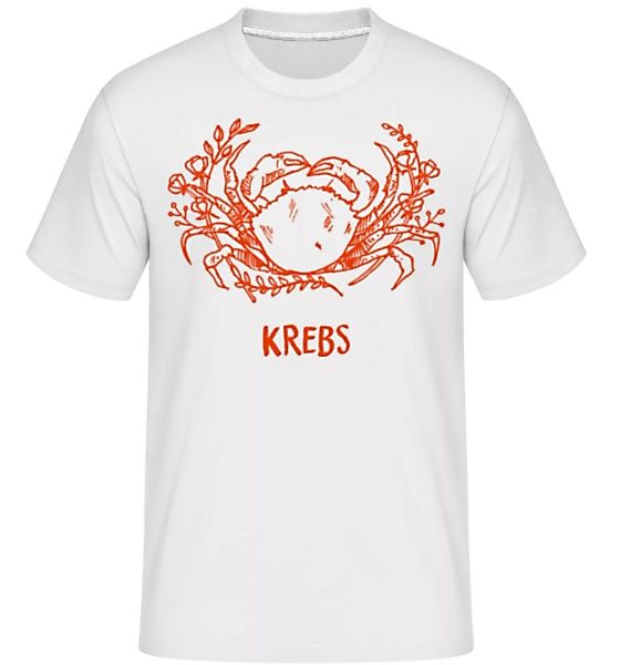 Kritzel Stil Sternzeichen Krebs · Shirtinator Männer T-Shirt günstig online kaufen