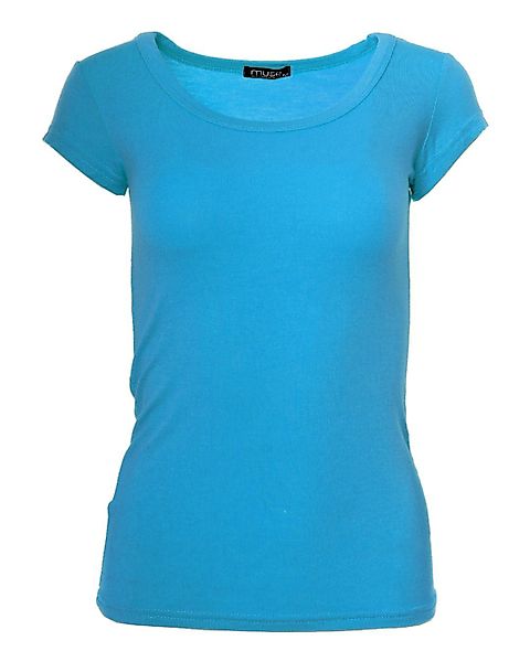 Muse T-Shirt Basic Kurzarm T-Shirt Skinny günstig online kaufen