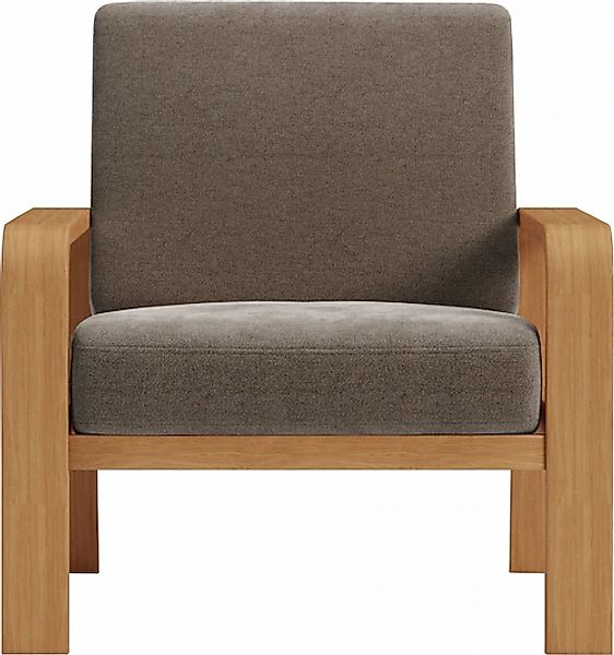 sit&more Sessel "Kolding", Armlehnen aus Buchenholz in natur, verschiedene günstig online kaufen