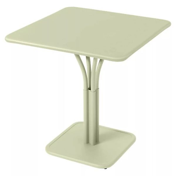 Luxembourg Kleiner Outdoor-Tisch 71x71 cm Lindgrün günstig online kaufen