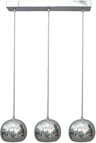 SalesFever Hängeleuchte Ava, ohne Leuchtmittel, Lampenschirme aus verchromt günstig online kaufen