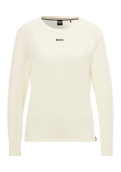 BOSS Langarmshirt mit Rundhalsausschnitt günstig online kaufen