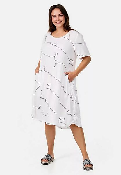 Kekoo A-Linien-Kleid Sommerkleid aus luftig leichter Baumwoll-Viskose 'Elin günstig online kaufen