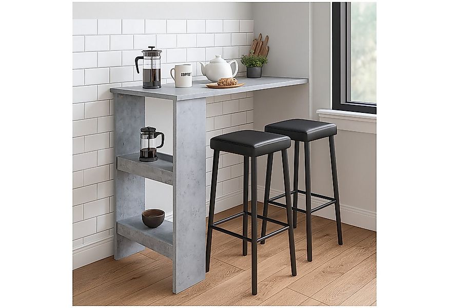 HTI-Living Bartisch Thekentisch Beton Thekla (Stück, 1 Bartisch), Küchentis günstig online kaufen