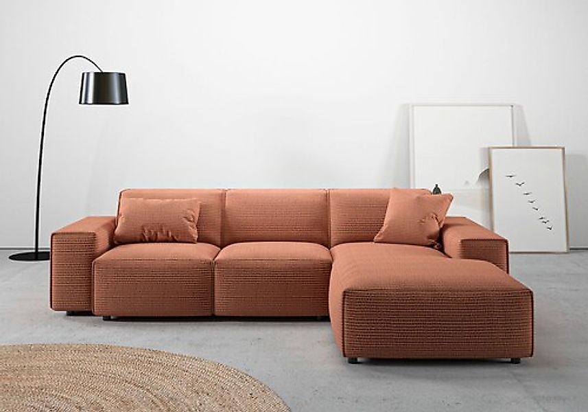 Home affaire Ecksofa »Glimminge L-Form auch in Breitcord, Feincord + Easy c günstig online kaufen