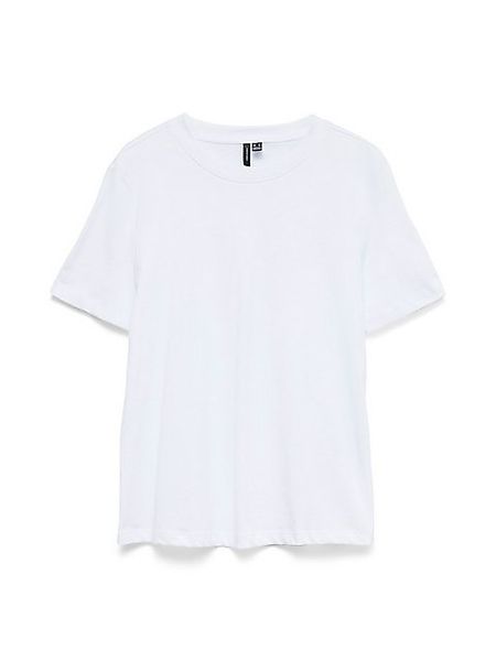 Vero Moda T-Shirt Kurzarm-T-Shirt mit Rundhalsausschnitt aus Baumwolle (1-t günstig online kaufen
