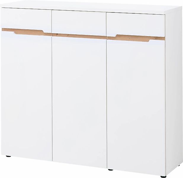 Innostyle Schuhschrank "Memphis Schuhschrank, 120x107x38cm (B/H/T)", (1 St. günstig online kaufen