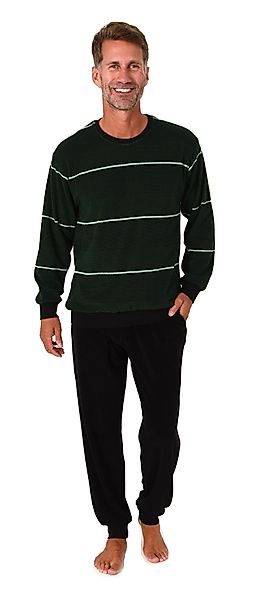Normann Pyjama Normann Herren Frottee Schlafanzug günstig online kaufen