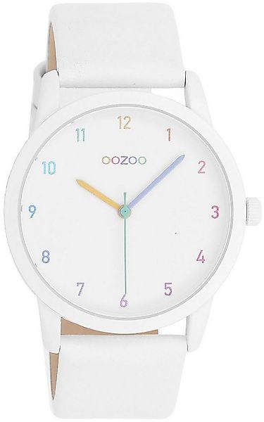 OOZOO Quarzuhr C11059, Armbanduhr, Damenuhr, Lederarmband günstig online kaufen