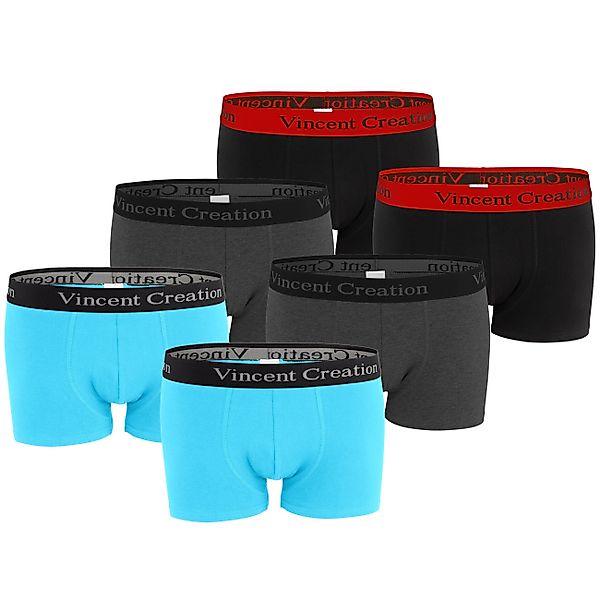 Vincent Creation® Boxershorts (6-St) angenehm stretchiger Baumwollmix günstig online kaufen