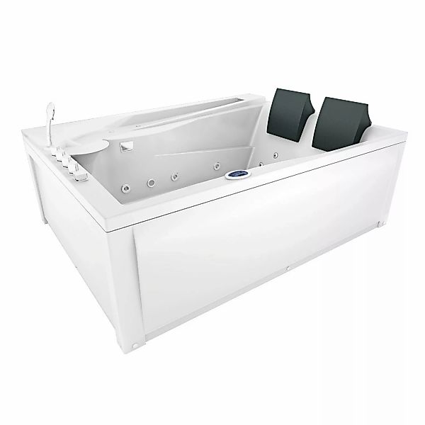 AcquaVapore Whirlpool Pool Badewanne Wanne W12H-C 180x135 günstig online kaufen