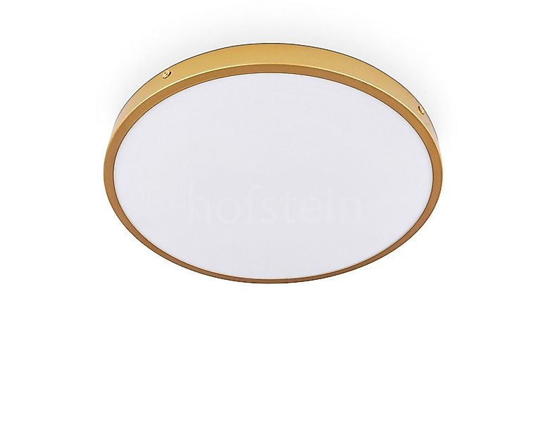 hofstein Deckenleuchte moderne Deckenlampe aus Metall/Kunststoff in Messing günstig online kaufen