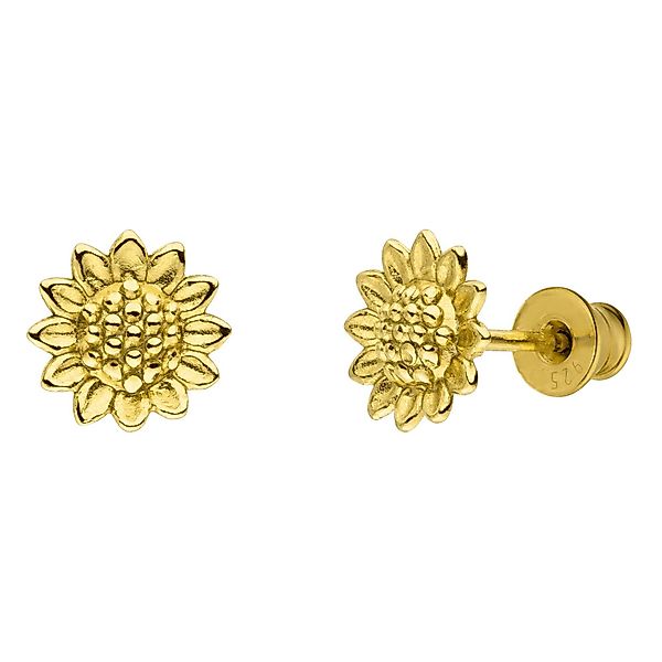 SCHOSCHON Paar Ohrstecker Sonnenblumen Ohrstecker 925 günstig online kaufen