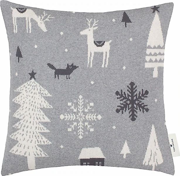 TOM TAILOR HOME Dekokissen »Scandinavian«, aus hochwertiger Baumwolle, Kiss günstig online kaufen
