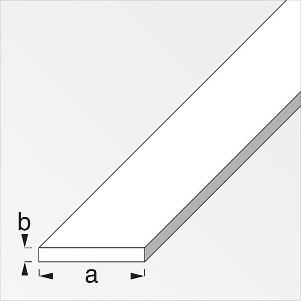 alfer Profil alfer Flachprofil Aluminium eloxiert günstig online kaufen