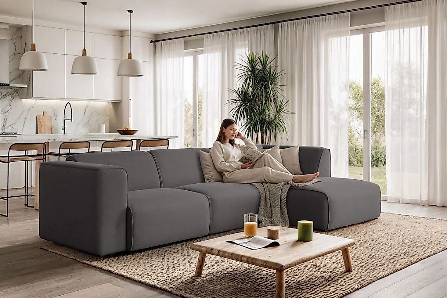 RAUM.ID Ecksofa "Merid L-Form, B: 295 cm - OTTO. Verlässliche Qualität." je günstig online kaufen