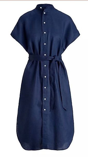 Polo Ralph Lauren Sommerkleid Leinen Kleid mit Gürtel : Seitenschlitze am S günstig online kaufen