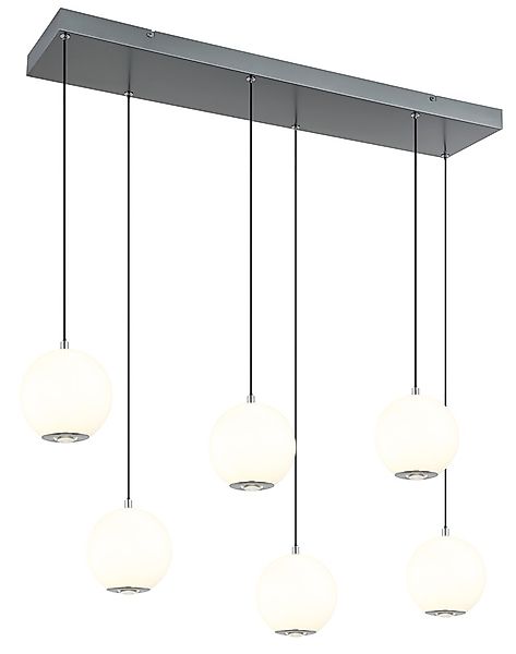 GLOBO LIGHTING Hängeleuchte »SIMMONS« LED-Modul 1 Stk. warmweiß - kaltweiß günstig online kaufen