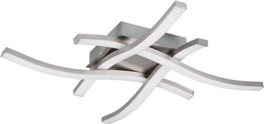 REALITY Leuchten LED Deckenleuchte »Route« LED-Modul 1 Stk. Warmweiß modern günstig online kaufen