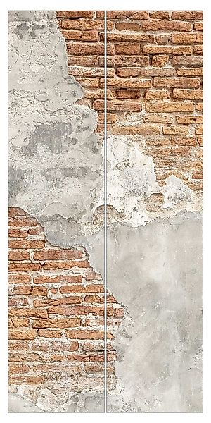 Bilderdepot24 Schiebegardine modern Flächenvorhang blickdicht Shabby günstig online kaufen