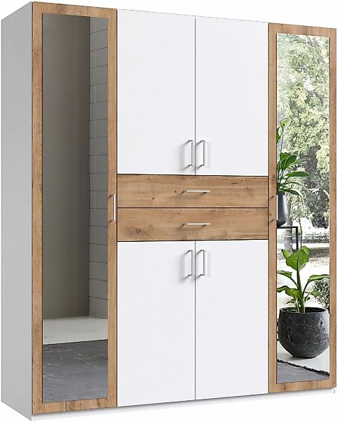 Wimex Kleiderschrank "Diver Drehtürenschrank mit Spiegel, 180, 225 o. 270cm günstig online kaufen