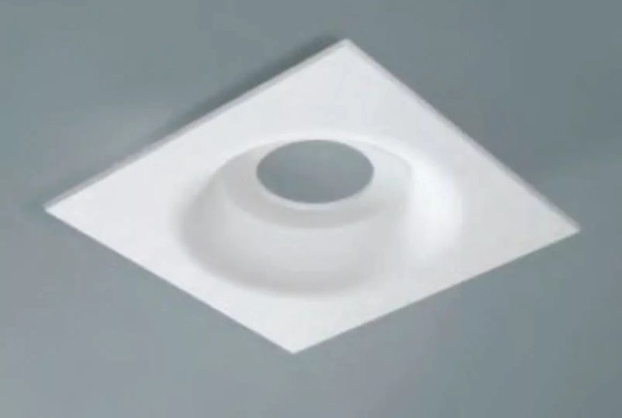 Deckeneinbauleuchte Gipsmodul 62 x 62 cm weiß 1-flammig quadratisch günstig online kaufen