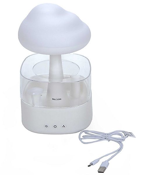 Grundig Luftbefeuchter Regenwolke, 0,45 l Wassertank, Luftbefeuchter mit 7 günstig online kaufen