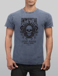 Neverless Print-Shirt Neverless® Herren T-Shirt Vintage günstig online kaufen