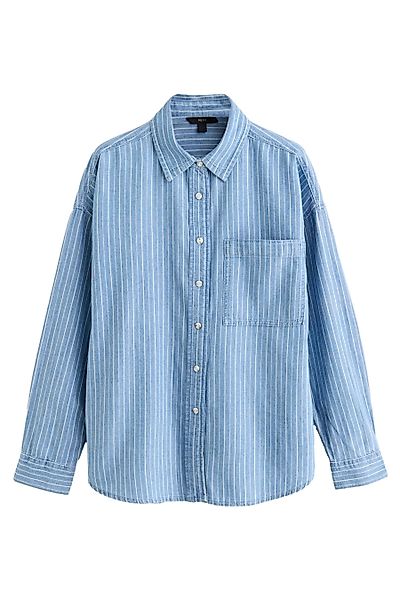 Next Jeanshemd Leichtes Jeanshemd aus 100 günstig online kaufen