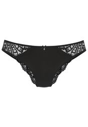 LASCANA Tanga "Flora" hinten aus leicht transparenter Spitze günstig online kaufen