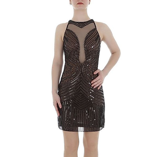 Ital-Design Partykleid Damen Party & Clubwear Pencil (86365327) Pailletten günstig online kaufen