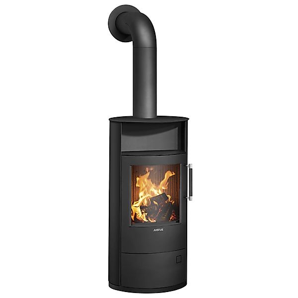 Justus Island 5 2.0 Kaminofen Stahl Schwarz 5 kW günstig online kaufen