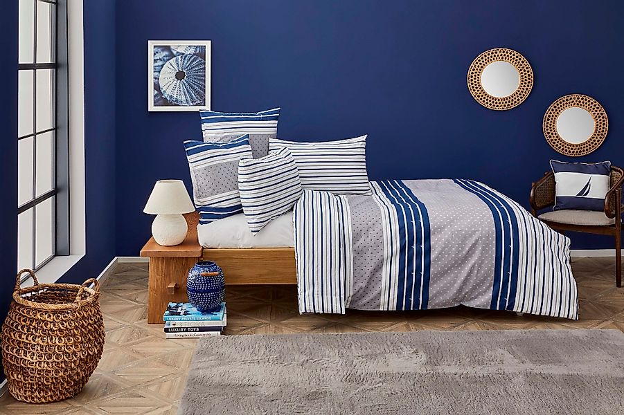 NAUTICA HOME Bettwäsche Nautica Bettwäsche-Set BORNEA günstig online kaufen
