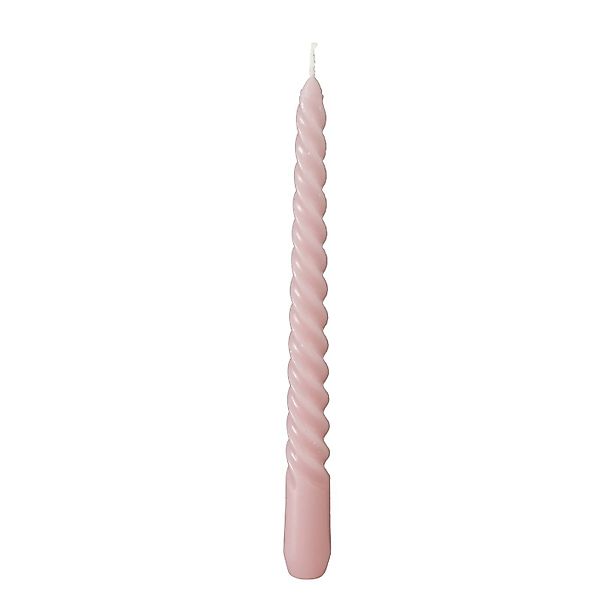BOLTZE Tafelkerze Stabkerze Twisted 6er-SET Rosa günstig online kaufen