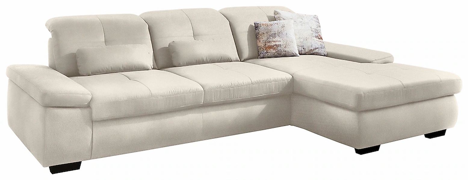 Die PlanBar Ecksofa "MP-IN16012 L-Form, mit Federkern-Polsterung", inkl. Si günstig online kaufen