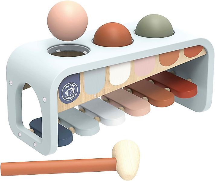 speedy monkey Spielzeug-Musikinstrument Xylo-Glockenspiel, aus Holz, günstig online kaufen