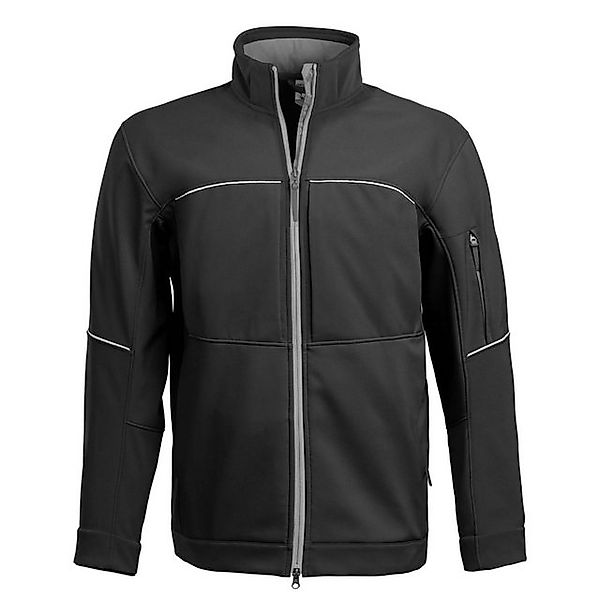 Qualitex Workwear Softshelljacke Hybrid Softshelljacke "Resist" schwarz, Gr günstig online kaufen