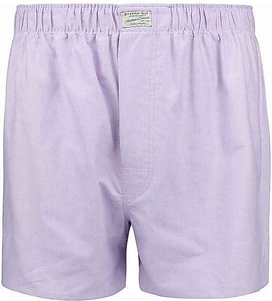 Steppin' Out Boxershort Oxford Lila - Größe M günstig online kaufen