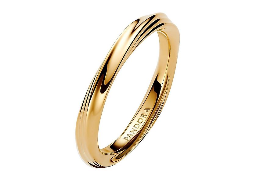 Pandora Fingerring DamenGedreht Goldfarben günstig online kaufen