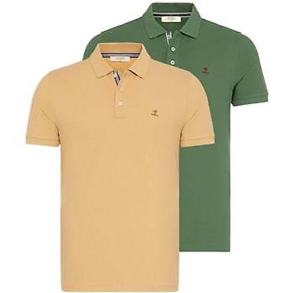 Antioch  T-Shirts & Poloshirts Beau Polo Neck 2 Pack Regular Fit T-Shirt günstig online kaufen