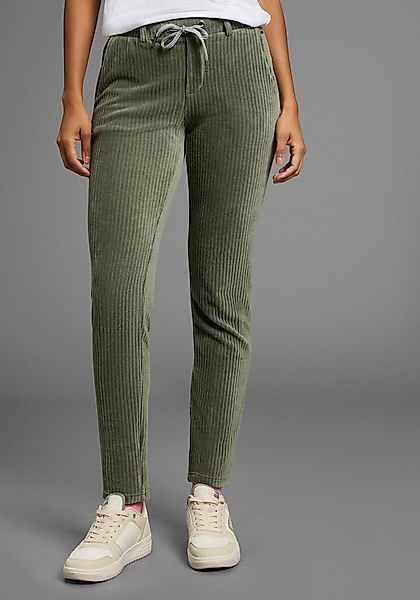 KangaROOS Jogger Pants in Cord-Optik mit elastischem Bund günstig online kaufen