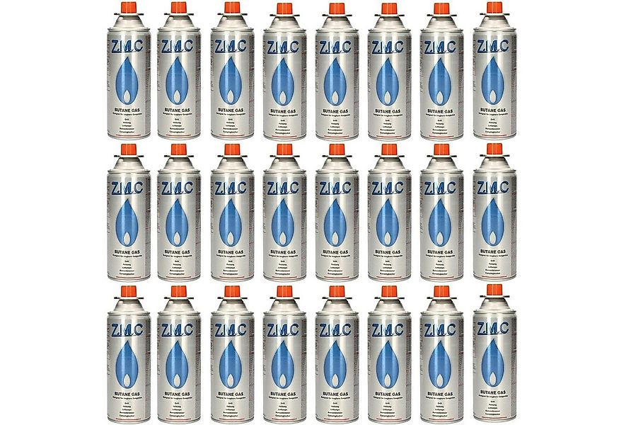 ZMC Gaskartusche 24x Butan Gas Kartusche 227g Butangas Bajonett-Anschluss, günstig online kaufen