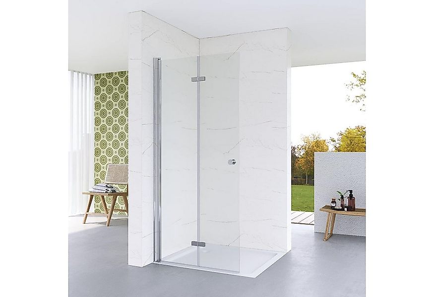 AQUABATOS Duschwand Duschabtrennung Falttür Duschwand für Dusche faltbar Wa günstig online kaufen