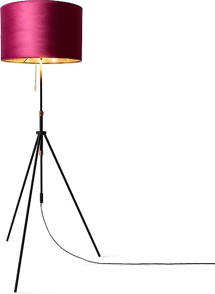 Paco Home Stehlampe »Naomi uni Color«, Leuchtmittel E27   ohne Leuchtmittel günstig online kaufen