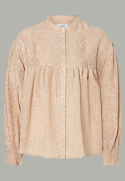 weite Bluse, beige, MORE, Sommer-Kollektion günstig online kaufen