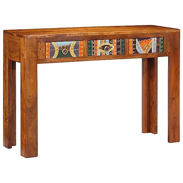 vidaXL Konsolentisch 110x35x75 cm Massivholz Akazie 4016497 günstig online kaufen