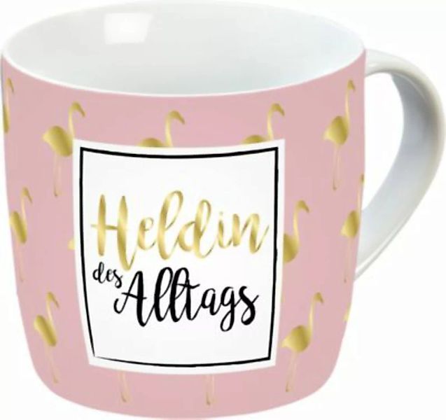 Infinite "Porzellan Tasse ""Heldin des Alltags"", 300ml" rosa-kombi günstig online kaufen